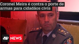 Coronel Meira � contra o porte de armas para cidad�os civis