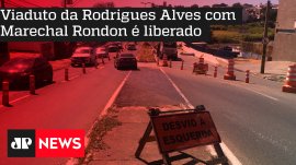 Viaduto da Rodrigues Alves com Marechal Rondon � liberado