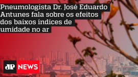 Pneumologista Dr. Jos� Eduardo Antunes fala sobre os efeitos dos baixos �ndices de umidade no ar