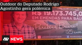 Outdoor do Deputado Rodrigo Agostinho gera pol�mica