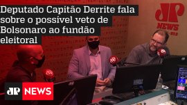Deputado Capit�o Derrite fala sobre o poss�vel veto de Bolsonaro ao fund�o eleitoral