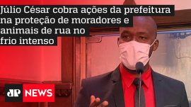 J�lio C�sar cobra a��es da prefeitura na prote��o de moradores e animais de rua no frio intenso