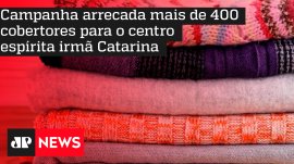 Campanha arrecada mais de 400 cobertores para o centro esp�rita irm� Catarina
