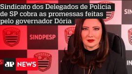 Sindicato dos Delegados de Pol�cia de SP cobra as promessas feitas pelo governador D�ria