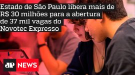 Estado de S�o Paulo libera mais de R$ 30 milh�es para abertura de 37 mil vagas do Novotec Expresso