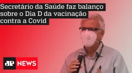 Secretrio da Sade faz balano sobre o Dia D da vacinao contra a Covid
