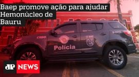Baep promove a��o para ajudar Hemon�cleo de Bauru