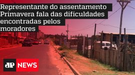 Representante do assentamento Primavera fala das dificuldades encontradas pelos moradores