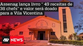 Assenag lan�a livro ��49 receitas de 38 chefs�� e valor ser� doado para a Vila Vicentina