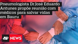 Pneumologista Dr.Jos� Eduardo Antunes prop�e reuni�o com m�dicos para salvar vidas em Bauru