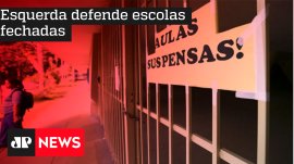 Esquerda defende escolas fechadas