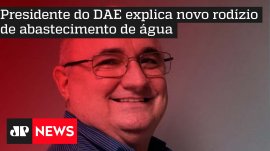 Presidente do DAE explica novo rod�zio de abastecimento de �gua