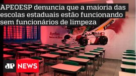 APEOESP denuncia que a maioria das escolas estaduais est�o funcionando sem funcion�rios de limpeza