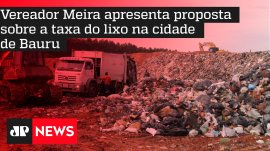 Vereador Meira apresenta proposta sobre a taxa do lixo na cidade de Bauru