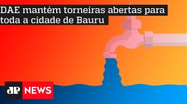 DAE mant�m torneiras abertas para toda a cidade de Bauru