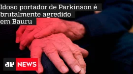 Idoso portador de Parkinson  brutalmente agredido em Bauru