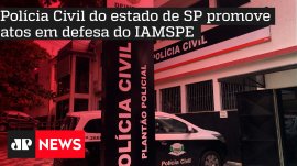 Pol�cia Civil do estado de SP promove atos em defesa do IAMSPE