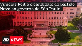Vin�cius Poit � o candidato do partido Novo ao governo de S�o Paulo