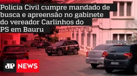 Polcia Civil cumpre mandado de busca e apreenso no gabinete do vereador Carlinhos do PS em Bauru