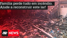 Fam�lia perde tudo em inc�ndio. Ajude a reconstruir este lar!