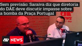 Sem previs�o: Saraiva diz que diretoria do DAE deve discutir impasse sobre a bomba da Pra�a Portugal