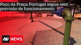 Po�o da Pra�a Portugal segue sem previs�o de funcionamento