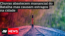 Chuvas abastecem manancial do Batalha mas causam estragos na cidade