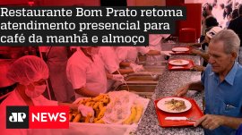 Restaurante Bom Prato retoma atendimento presencial para caf� da manh� e almo�o