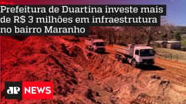 Prefeitura de Duartina investe mais de R$ 3 milh�es em infraestrutura no bairro Maranho