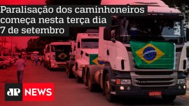 Paralisa��o dos caminhoneiros come�a nesta ter�a dia 6 de setembro