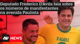 Deputado Frederico D'Avila fala sobre os n�meros de manifestantes na avenida Paulista