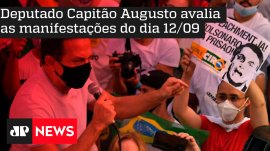 Deputado Capit�o Augusto avalia as manifesta��es do dia 12/09