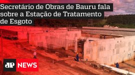 Secret�rio de Obras de Bauru fala sobre a Esta��o de Tratamento de Esgoto