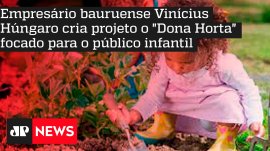 Empres�rio bauruense Vin�cius H�ngaro cria projeto o "Dona Horta" focado para o p�blico infantil
