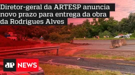 Diretor-geral da ARTESP anuncia novo prazo para entrega da obra da Rodrigues Alves