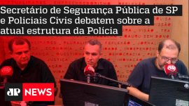 Secret�rio de Seguran�a P�blica de SP e Policiais Civis debatem sobre a atual estrutura da Pol�cia