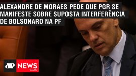 Alexandre de Moraes pede que PGR se manifeste sobre suposta interfer�ncia de Bolsonaro na PF