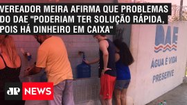 Vereador Meira afirma que problemas do DAE "poderiam ter solu��o r�pida, pois h� dinheiro em caixa"