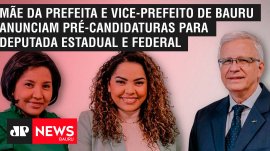 M�e da prefeita e vice-prefeito de Bauru anunciam pr�-candidaturas para deputada estadual e federal