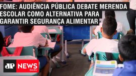 Fome: Audi�ncia P�blica debate merenda escolar como alternativa para garantir seguran�a alimentar