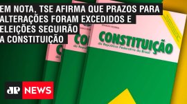 Em nota, TSE afirma que prazos para altera��es foram excedidos e elei��es seguir�o a Constitui��o