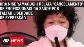 Dra Nise Yamaguchi relata "cancelamento" de profissionais da sa�de por faltar liberdade de express�o