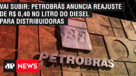 Vai subir: Petrobr�s anuncia reajuste de R$ 0,40 no litro do diesel para distribuidoras