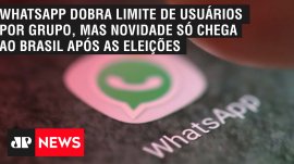 Whatsapp dobra limite de usu�rios por grupo, mas novidade s� chega ao Brasil ap�s as elei��es