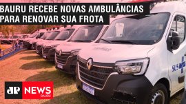 Bauru recebe novas ambul�ncias para renovar sua frota