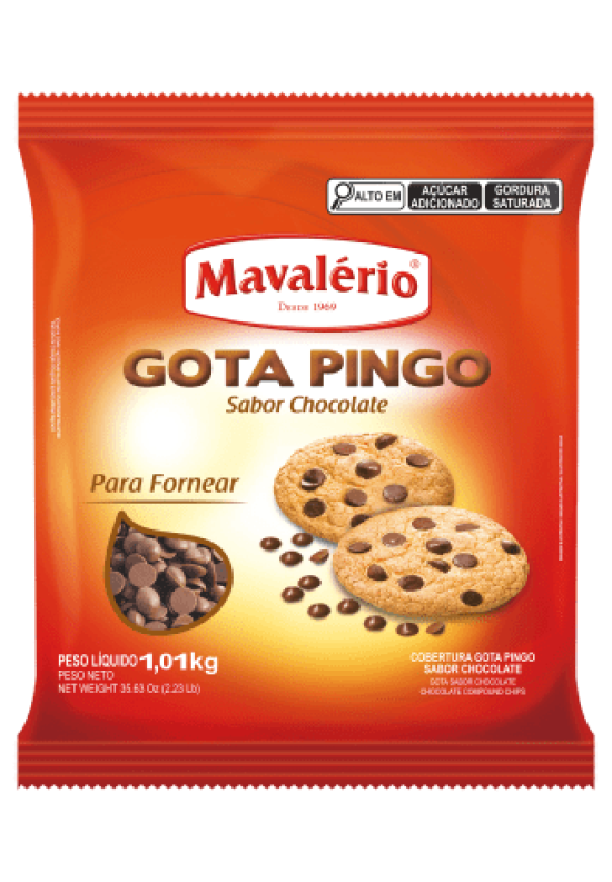 Chocolate em Gotas Pingo - Mavalerio
