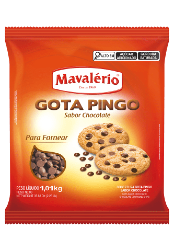 Chocolate em Gotas Pingo - Mavalerio