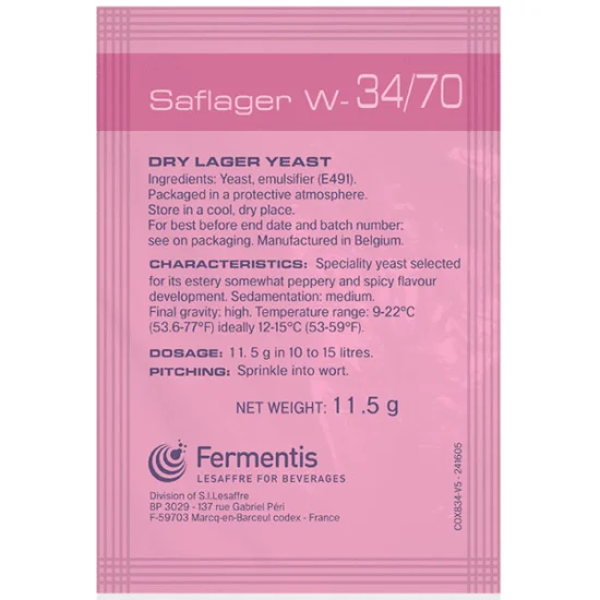 Fermento Fermentis SafLager W-34/70