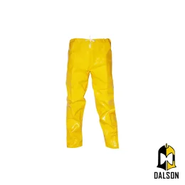 Calça amarela em Trevira CA 37762 - Leroup