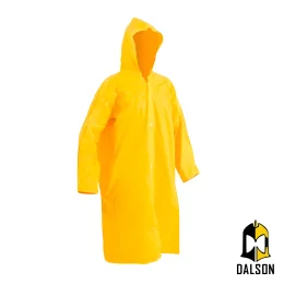 Capa de chuva amarela Soft CA 33304 - Vinil Seg